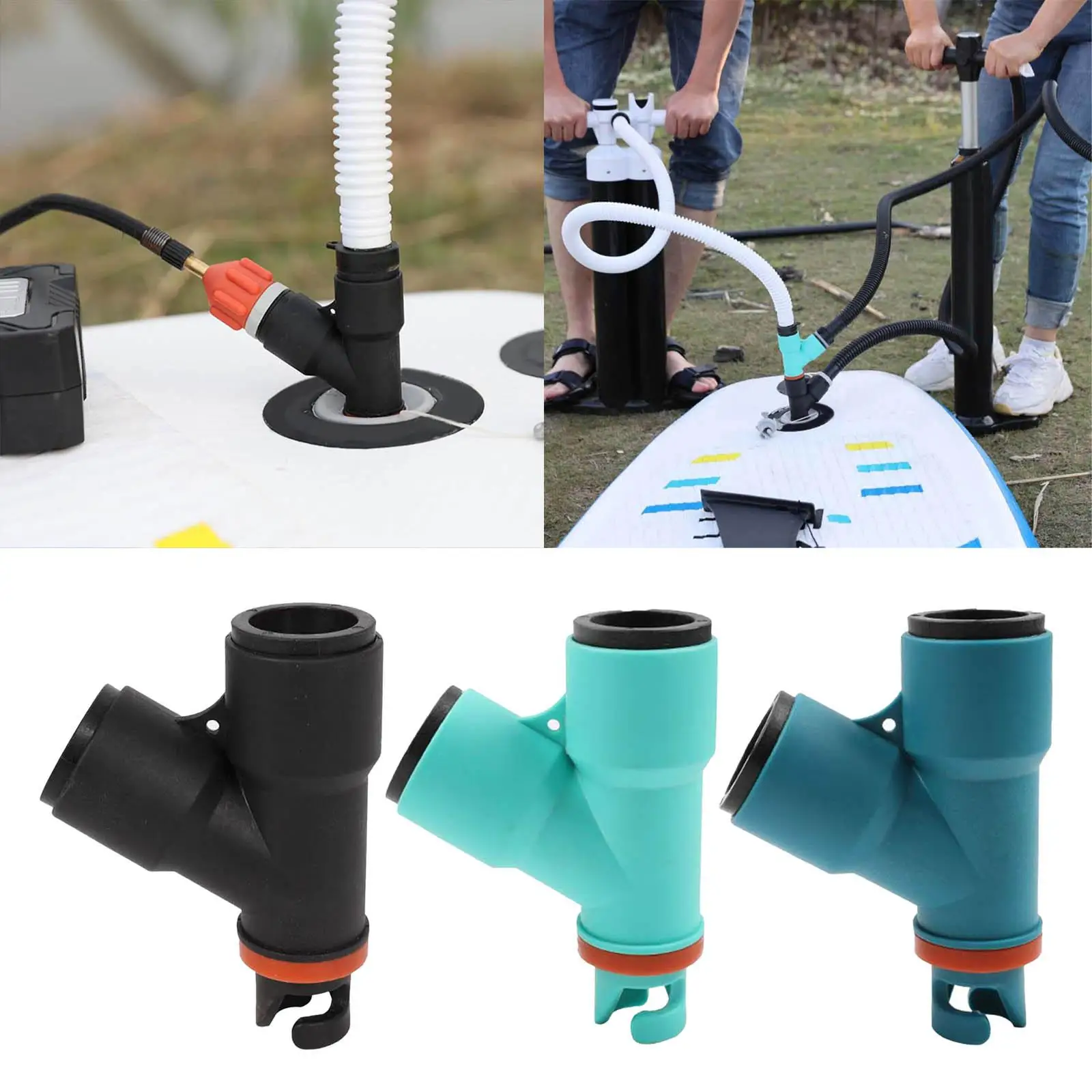 paddle Board Valve Adapter Inflatable Bed canoe  and kayak Pump Air Valve