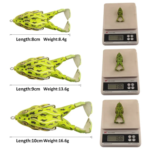 Leurre Grenouille à Double Hélice – Pour Pêche En Eau Douce Et Salée
