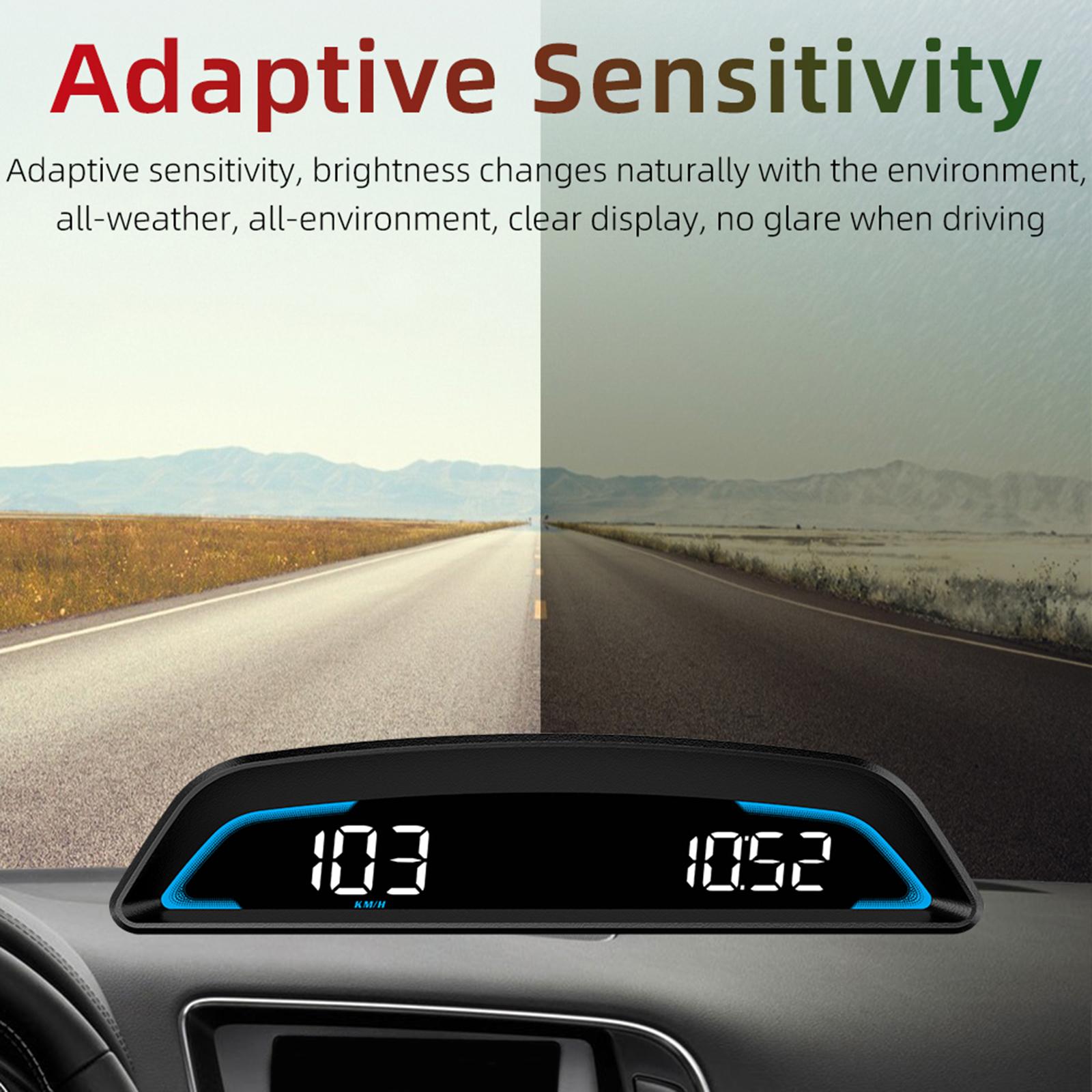 Car GPS Head up Display HUD Fatigue Driving Reminder for Fuel Vehicles