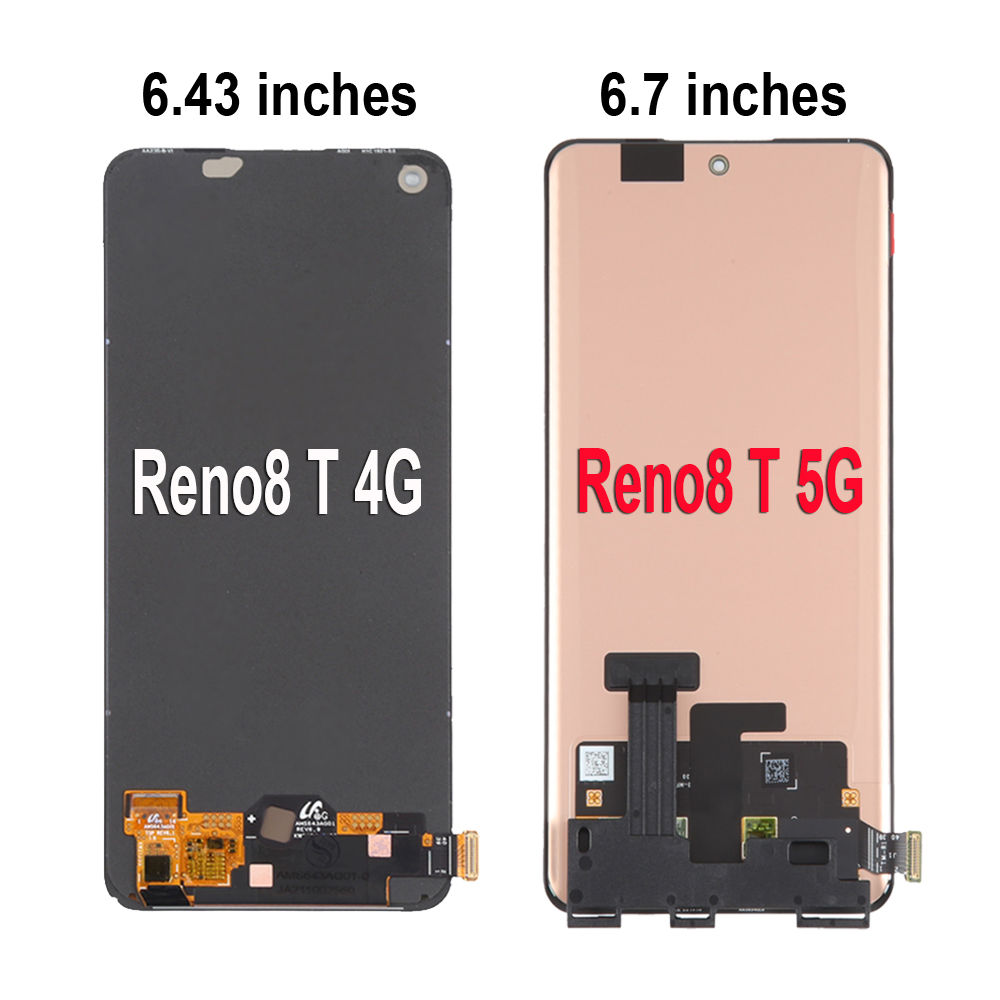 AMOLED для Oppo Reno8 T Reno 8 T 4G 5G CPH2481 CPH2505 ЖК-дисплей сенсорный  экран сменный дигитайзер в сборе | AliExpress