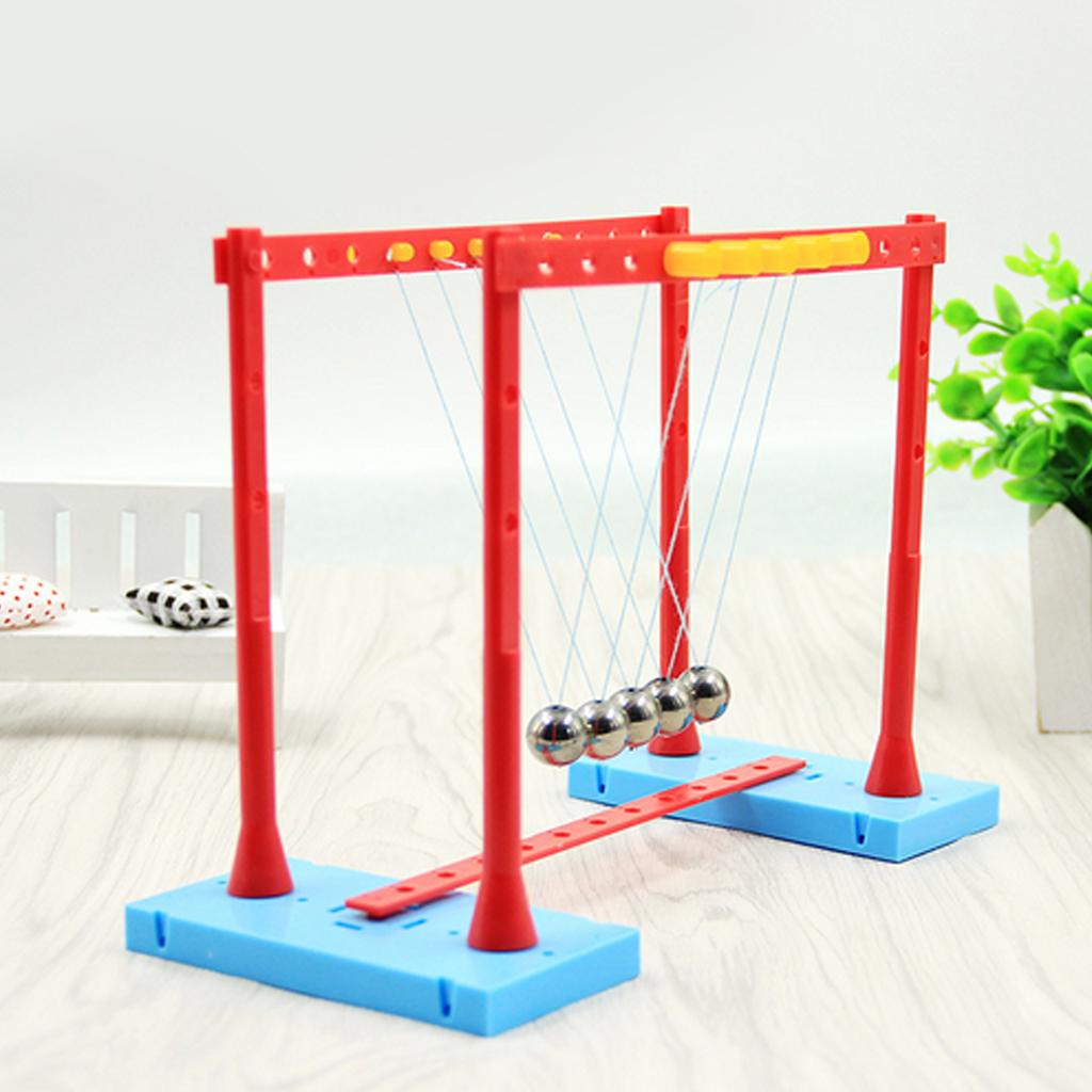 Newton's Cradle Balance Ball Physics Science Pendulum Kids Desk Fun Toys Gift