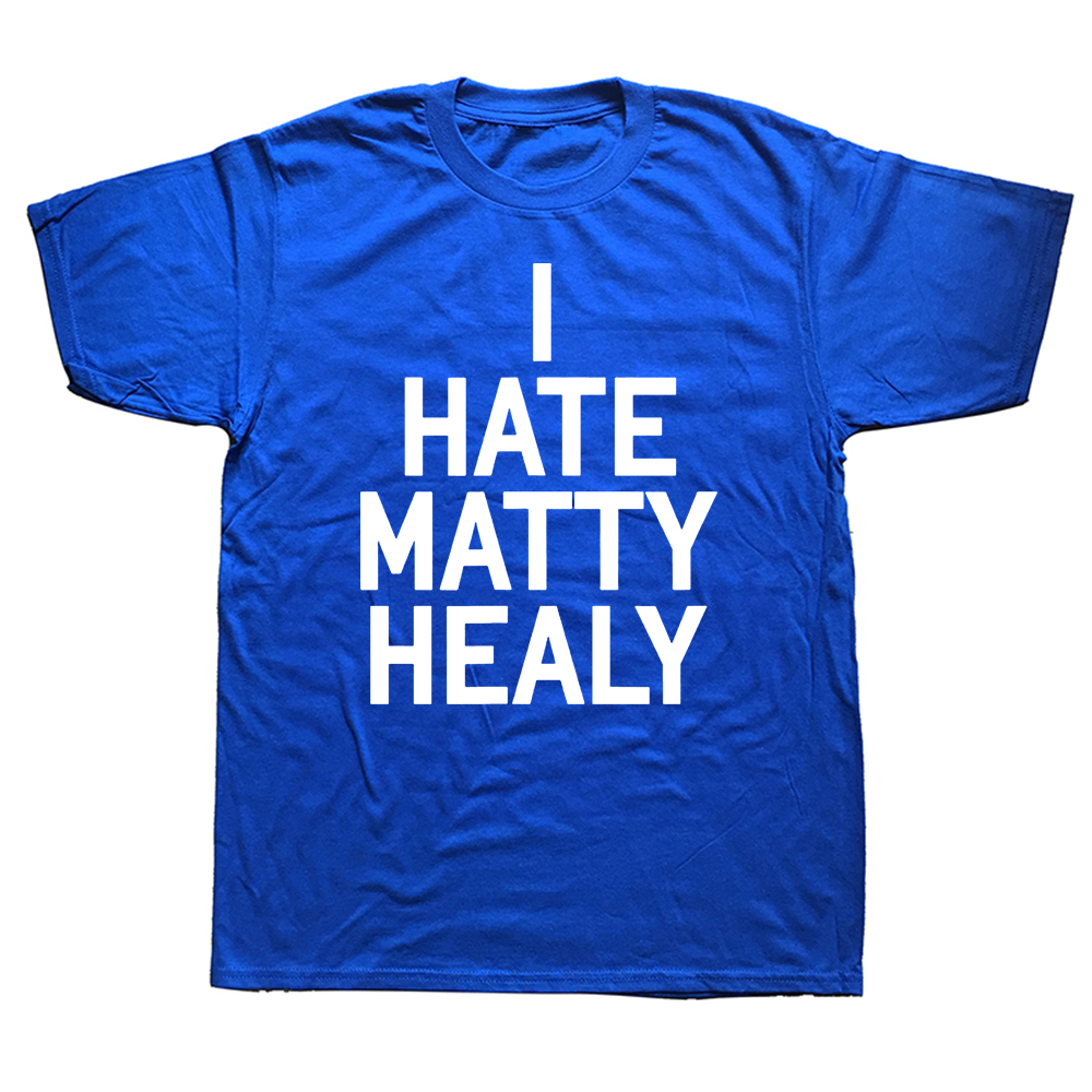 ICH NASSE MATTY HEALY Comedy Männer T Shirts Unisex Coole Mode Rundhals Tops T Mann Gewöhnlichen Luxus Sommer Herbst Kleidung – Detail 3