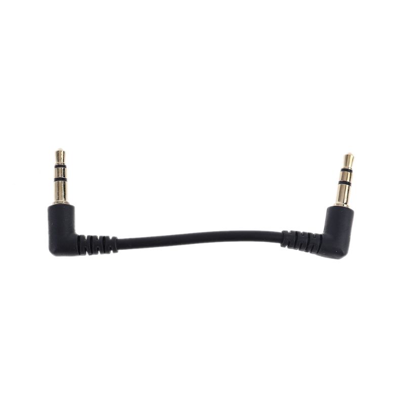 Title 9, 7cm Dual 3.5 mm Cable Cord Right Male/Male Aux ...