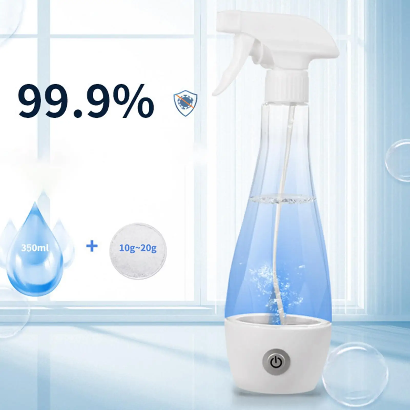 fabricante água spray garrafa 350ml detergente maker para a escola casa banho