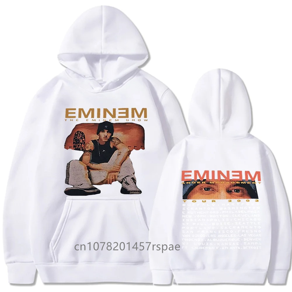 Title 10, Eminem Anger Management Tour 2002 Hoodie Vintag...