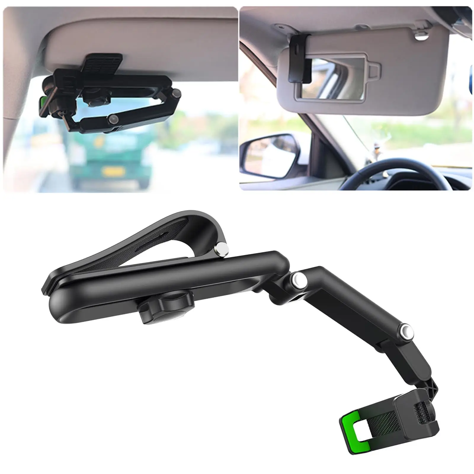 Car Clip 360 Rotating Adjustable for Rearview Mirror Dining Room Bedroom