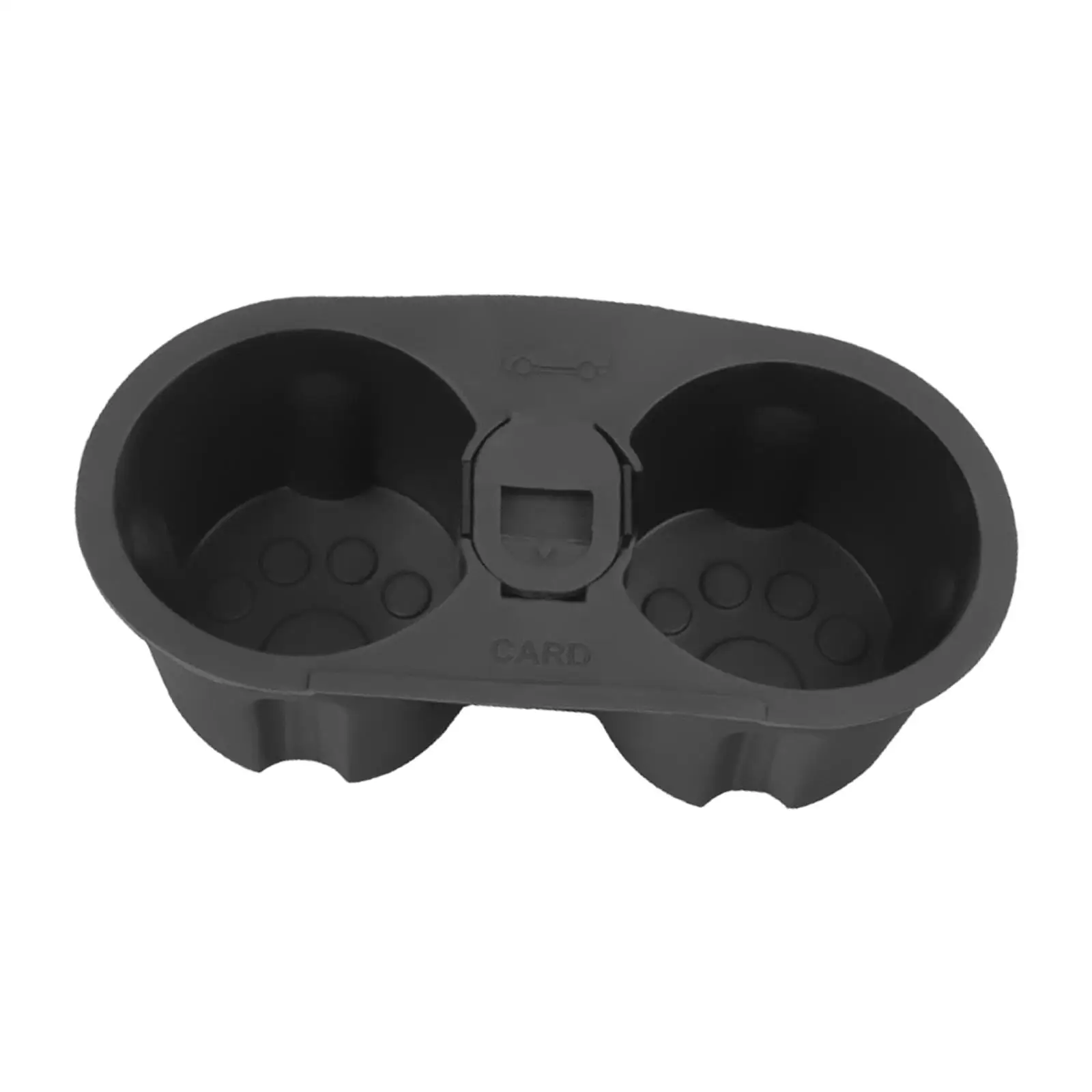 Center Console Cup Holder Insert Silicone Material Accessories for Model 3 Y Multifunctional Soft and Flexible Leakproof