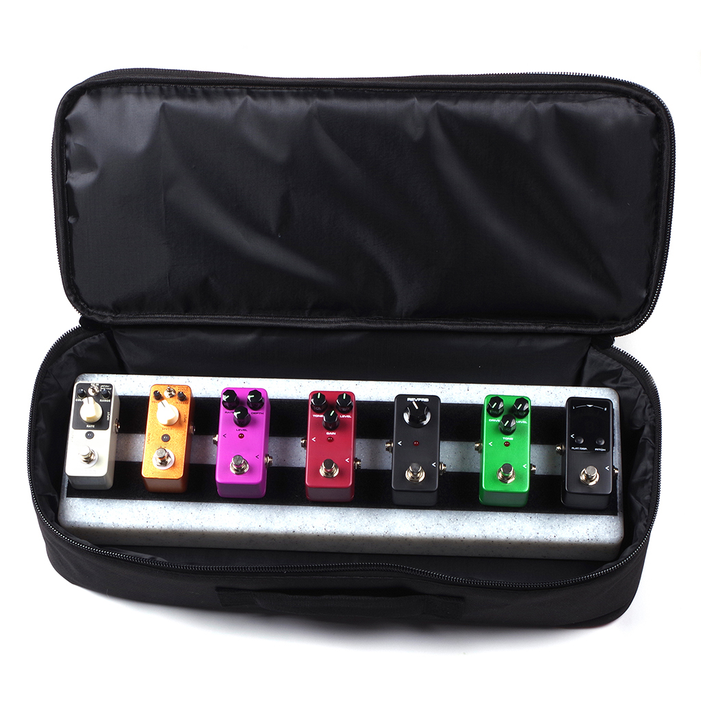 Guitar Effects Pedal Board Carrying Bag Pedalboard Storage Case 21x5x12