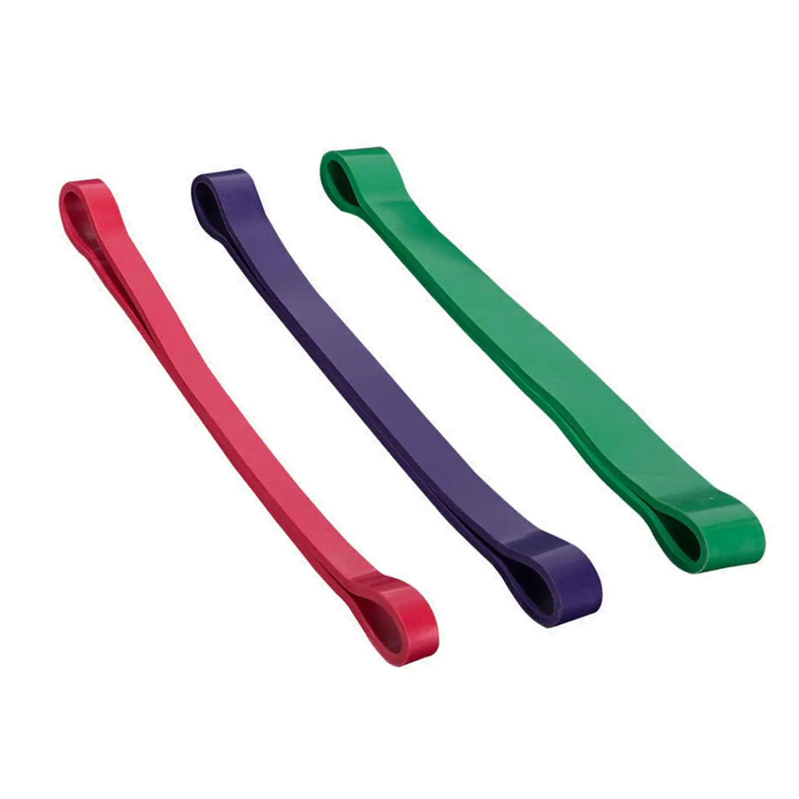 3x 3 Levels Resistance Bands, Fitness Equipment, Workout Bands, Non Slip Loops for Home Legs Women Exercise