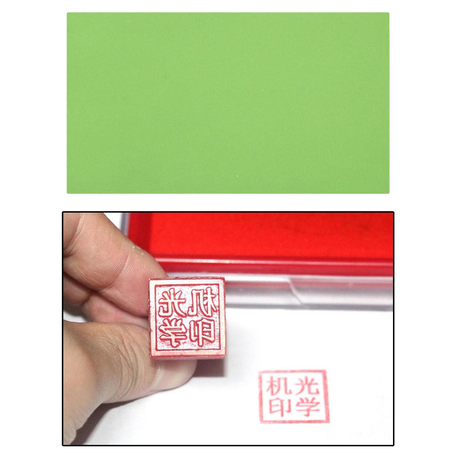 1 Sheet Solid Photopolymer Plate Resin Stamp Making Printing DIY Craft Home