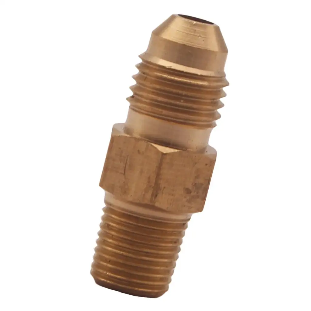 Brass Fitting Oil Gas Adapter -4 4AN To 1/8