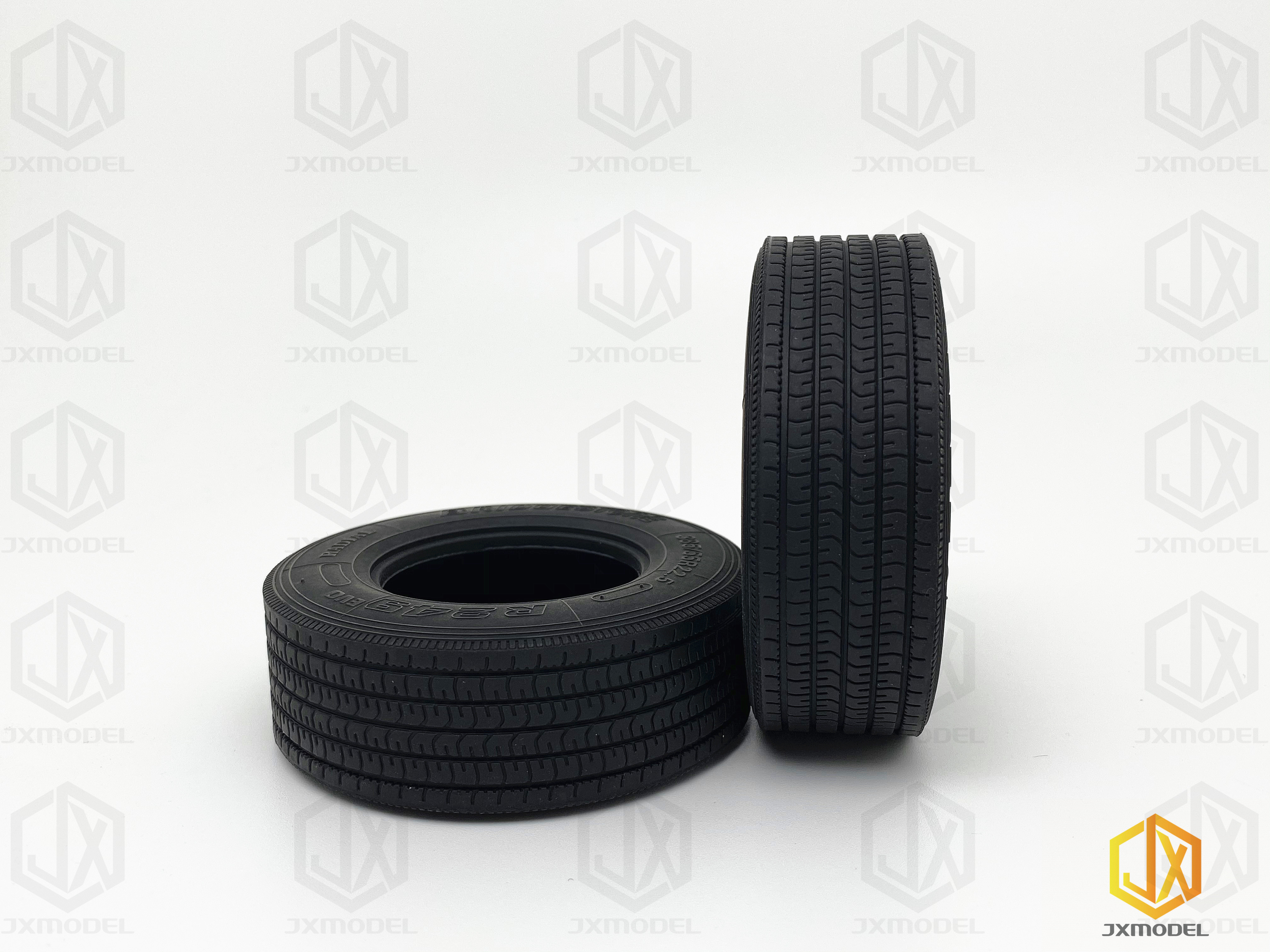 Jx Modell 1/14 Lkw Traktor Simulation Reifen Für Tamiya Lesu Für Scania Mann Actros Volvo Auto Teile Rc Lkw Anhänger Kipper – Detail 6