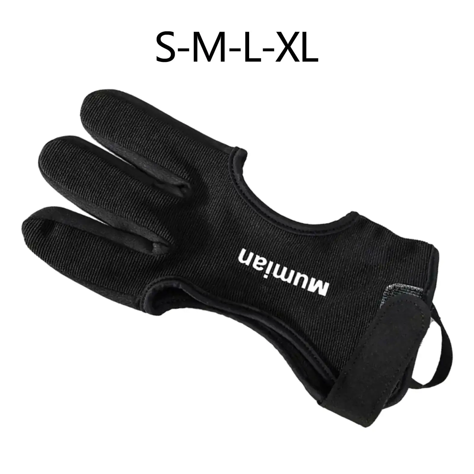 Archery Glove Finger Tab Accessories, PU Leather Tips for Recurve and Compound,