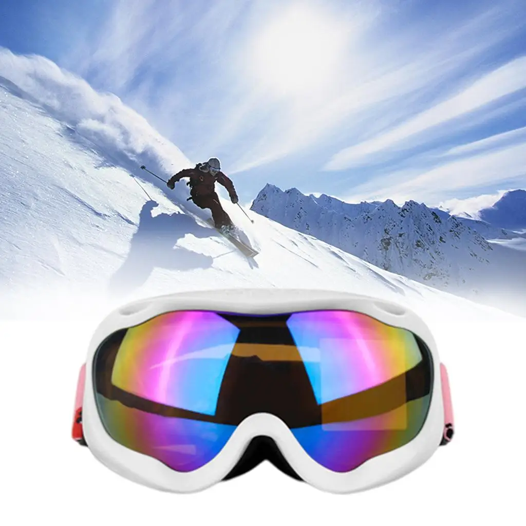 Motorcycle Goggles Fit Over Glasses Anti-Fog Shatterproof Lenses UV400 Unisex Protective Lens Windproof Dustproof Outdoor