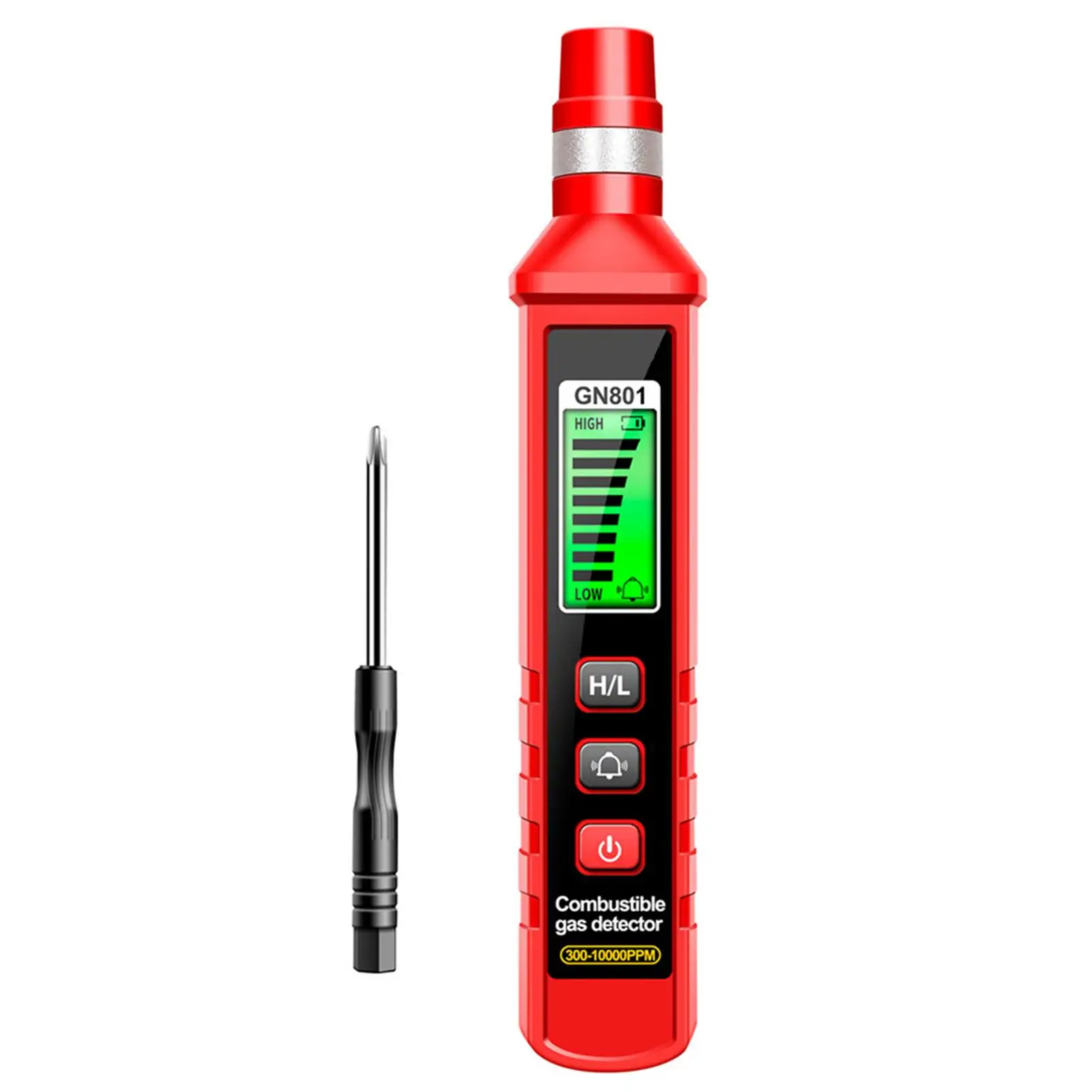 Portable Gas Sniffer Digital Display Easy to Use Gas Detection Pen for Home