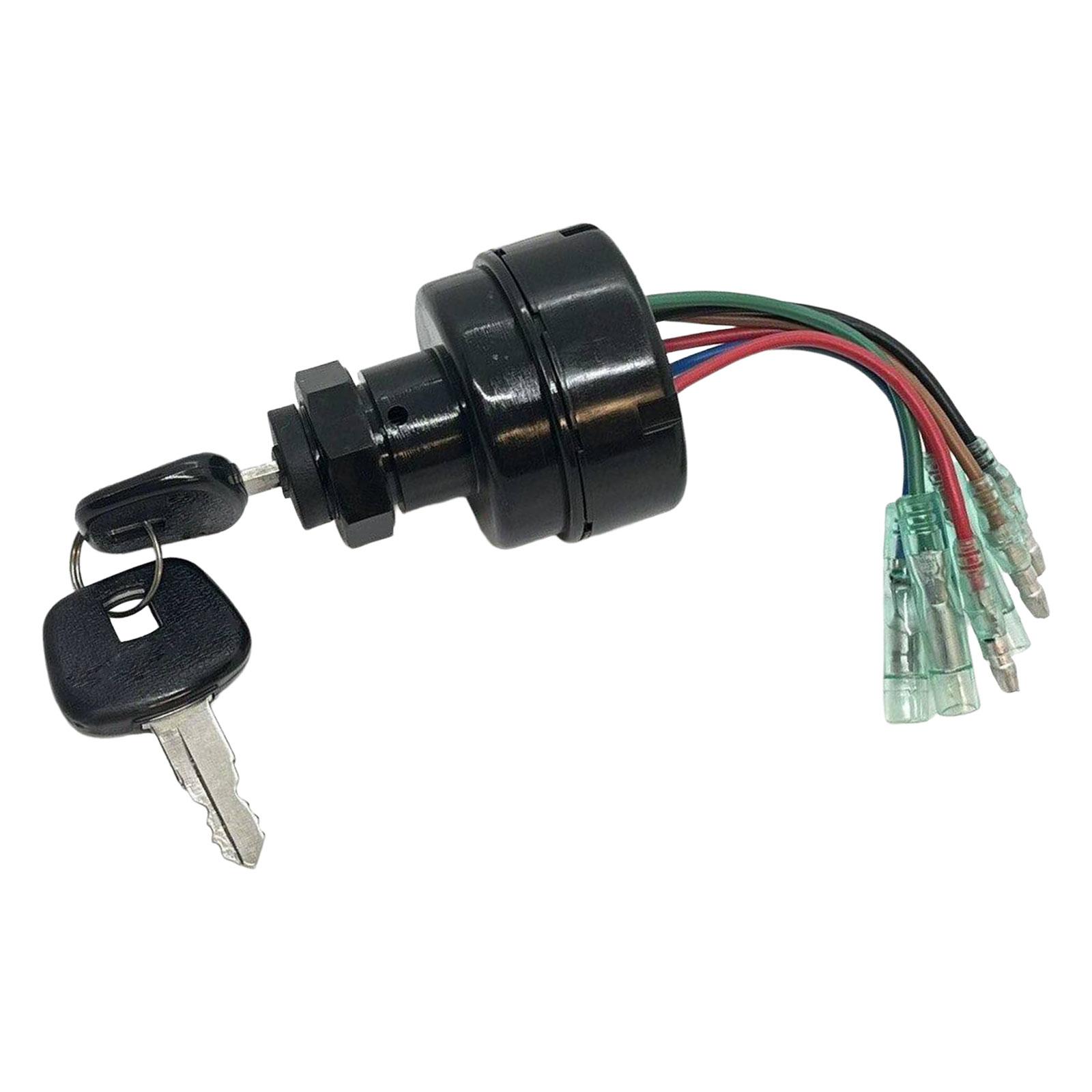 Ignition Key Switch 353-76020-3 for Tohatsu RC5E Replacement Accessories Easy Installation