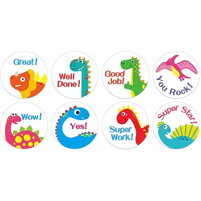 500-Count Roll of Reward Stickers for Kids – MyLittlePineapple