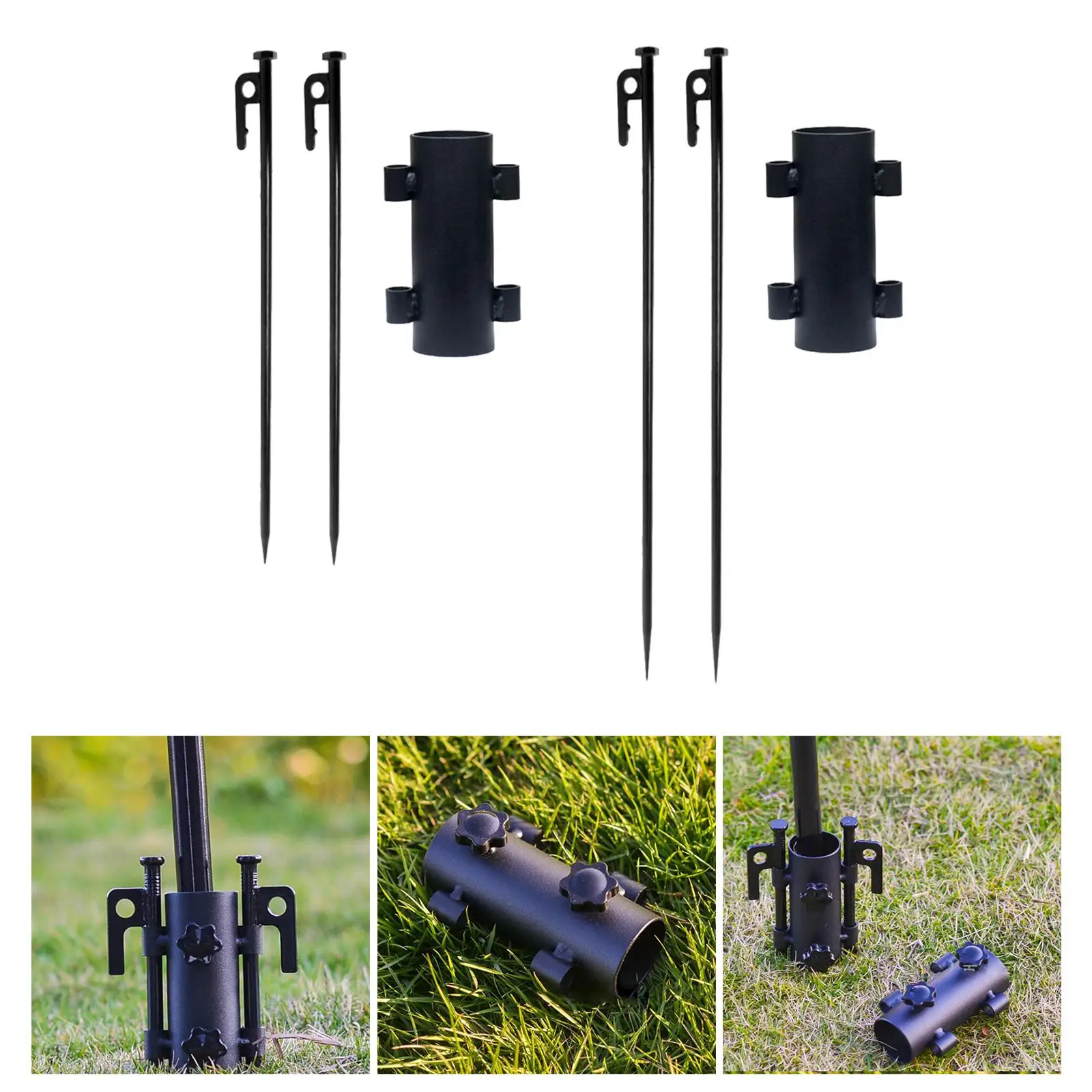 Durable Awning Rod Holder Reinforced for Backpacking Traveling Hiking