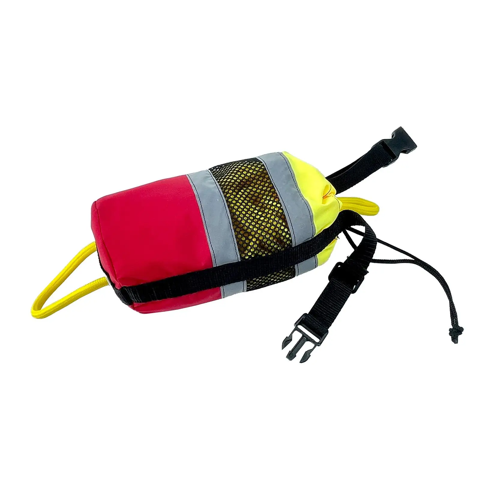 Throwable Throw Bag High Visibility Reflective Throw Rope Boater`s Throw Bag for Water Sports Fishing Kayak Rafting Boat