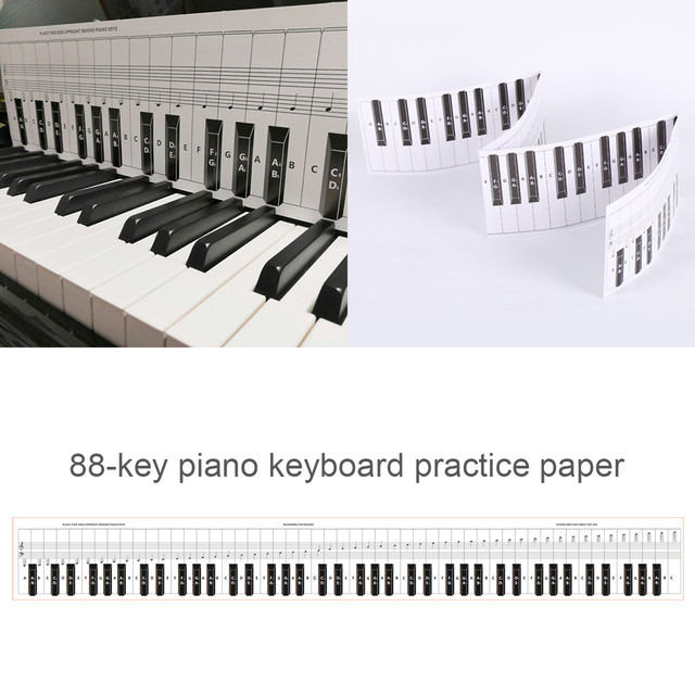 88 Key Piano Chord Chart 1:1 Clear88 Key Piano Chord Chart 1:1 Clear  