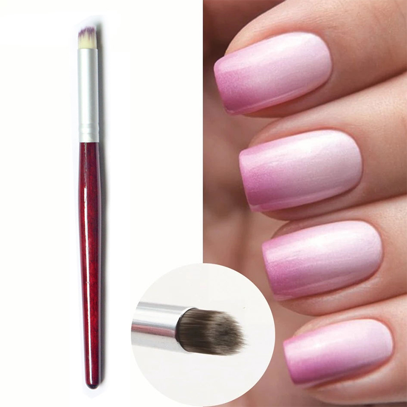 Best of 1PC Gradient Nail Brush Ombre Art Brushes For Manicure Uv Gel Polish Draw Paint Pen New Beauty Nail Tools Set Reviews & Tips