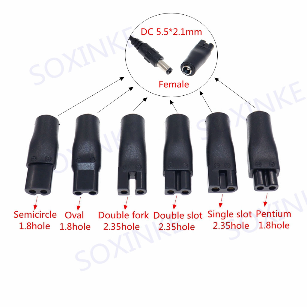 8 Stück Netzkabel, 5 V, Ersatzladegerät, USB-Adapter, geeignet für alle Arten von elektrischen Haarschneidemaschinen – Detail 2