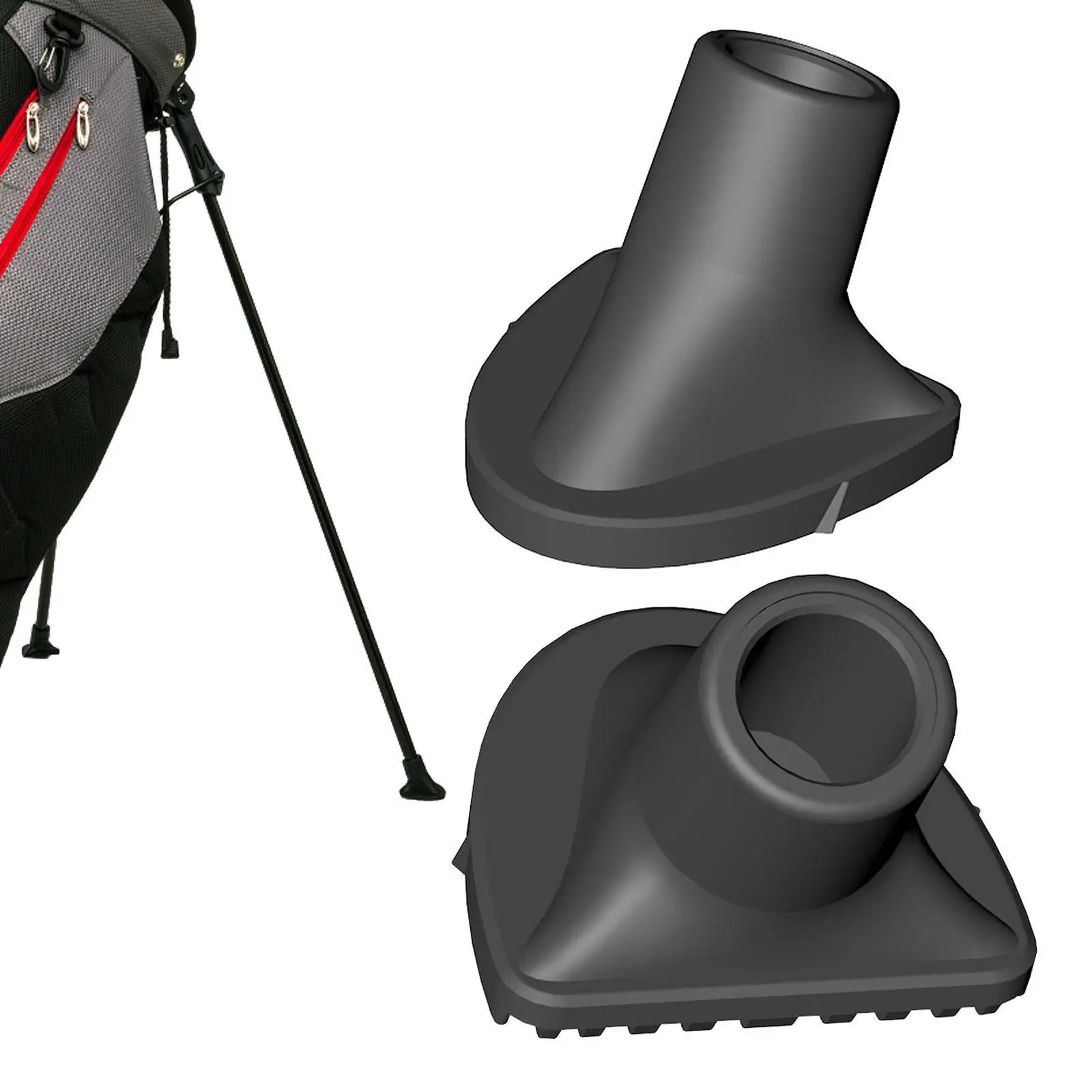 Universal Golf Bag Feet Stable Stand Golf Pouch Feet for Golf Replacement
