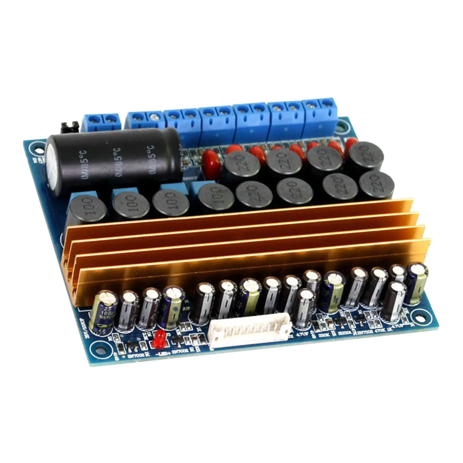 TPA3116 Digital Power Amplifier Board, DC18-24V 100W+100W+4x50W, 5.1 Channel Subwoofer Amplifier Board Amp Module