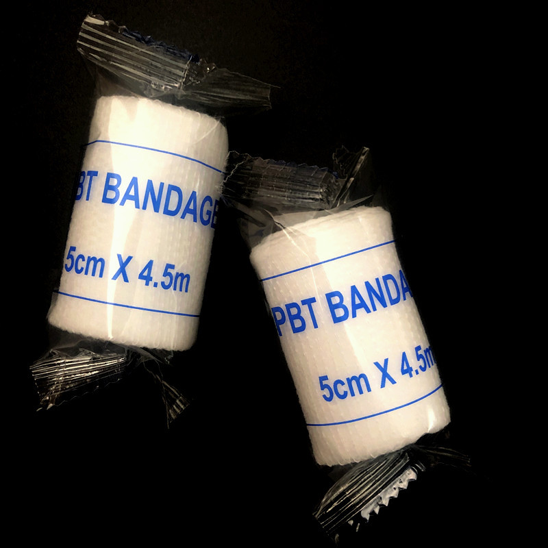 10 teile/los 5 cm X 4,5 m Baumwolle PBT Elastische Bandage Konforme Erste Hilfe Gaze Für Wunde Dressing Notfall pflege – Detail 6