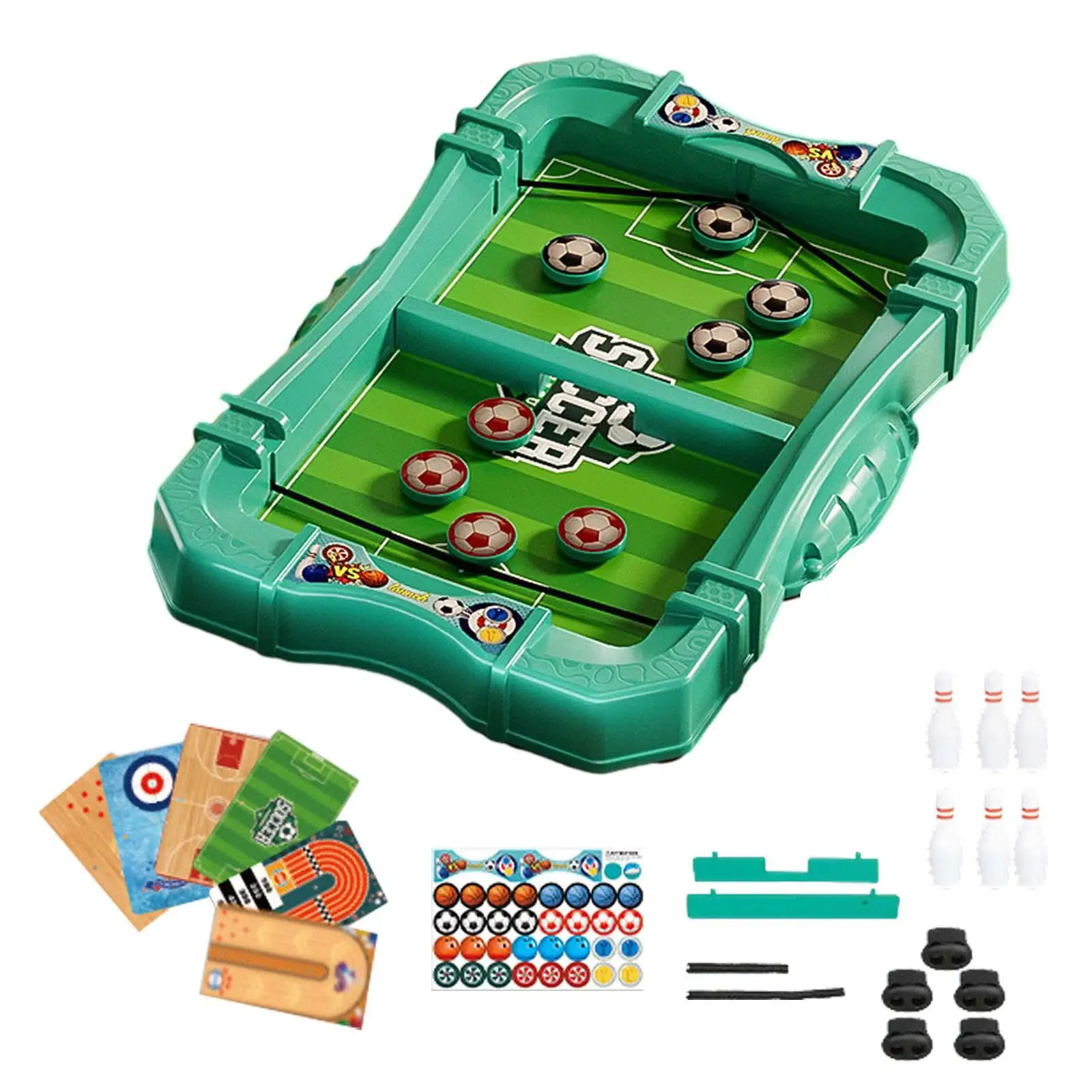 Table Hockey Game Indoor Board Fast Puck Game Educational Toy Interactive Toy for Travel Toy Adults Holiday Gift