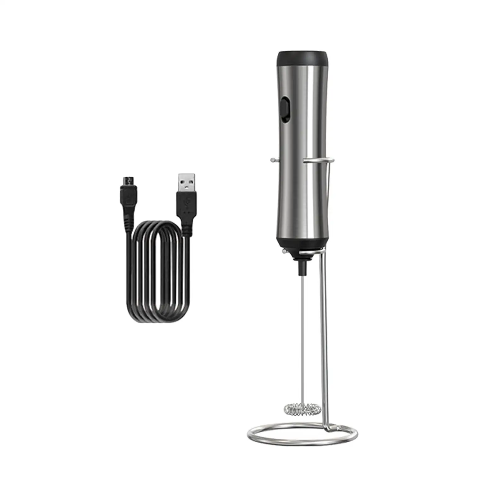 Mini Portable Whisk Drink Stainless Steel Whisk Cream Beater Whisk Drink for Latte Cappuccino coffee Matcha