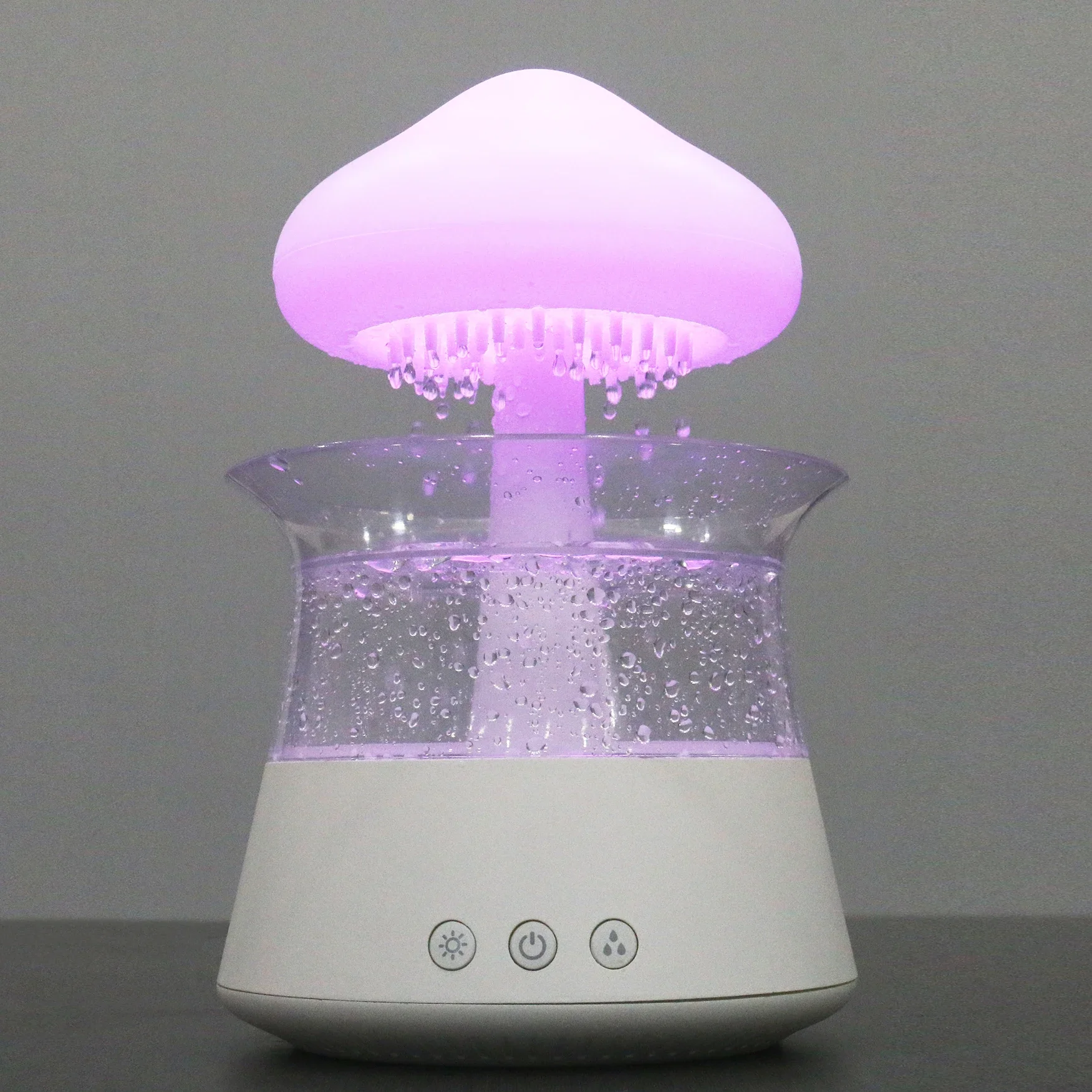 Title 13, Rain Cloud Night Light humidifier with raining ...