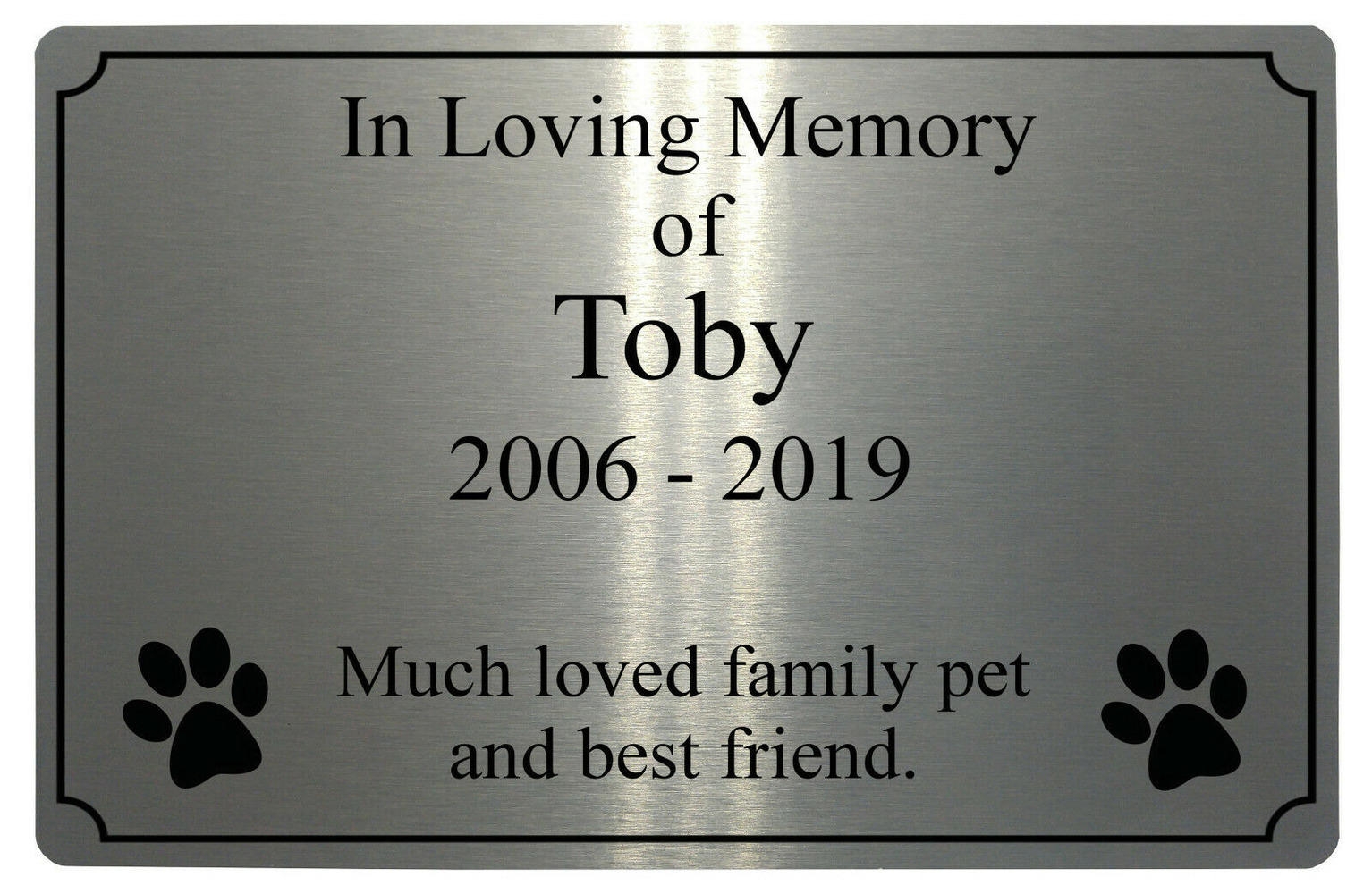 Title 1, Customized Personalised Memorial Pets Dog Cat P...