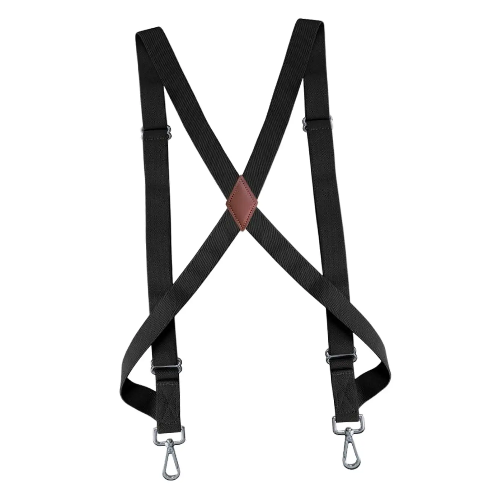 Men Women Suspender Adjustable with Swivel Hooks X Shaped Side Clip Suspenders Supplies