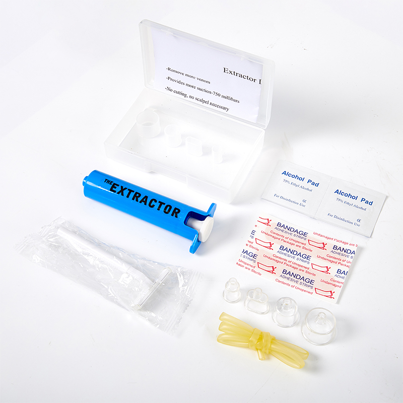 This emergency kit is essential for anyone living or traveling in areas with venomous snakes. The extractor kit is designed to safely extract snake venom, minimizing the risk of venom spreading and providing immediate treatment. Don't take chances when it comes to snake bites - keep this vital kit on hand for peace of mind.