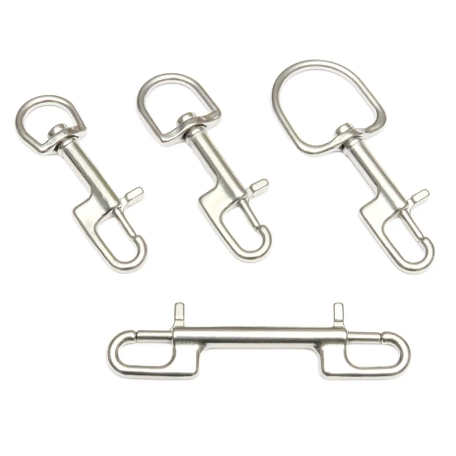 316 Stainless Steel Swivel Snap Hook Clip 90-120mm Diving Buckle Clip For Scuba Diving Part Tools