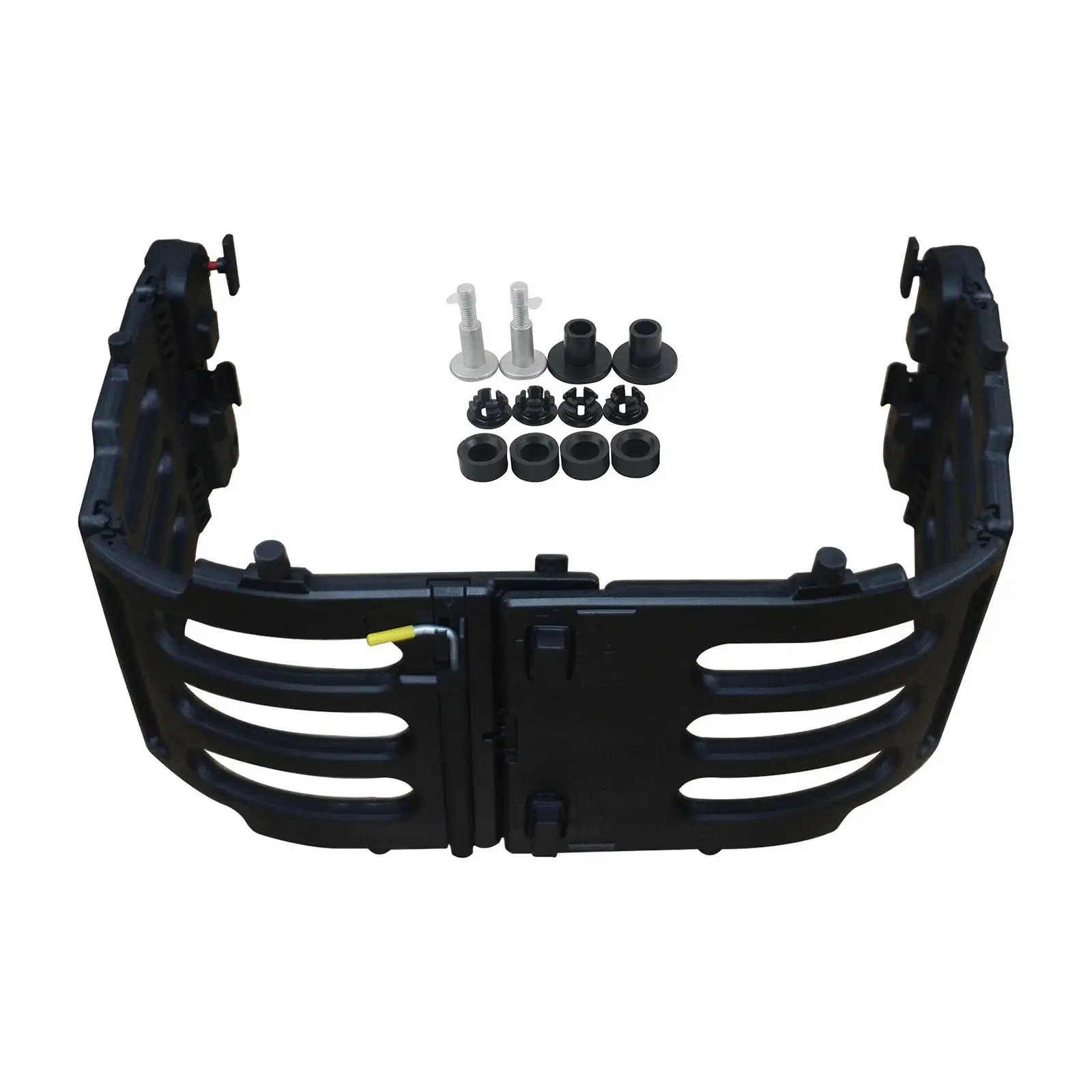 Stowable Tailgate Bed Extender Brackets Kit fl3Z-99286A40-C fl3Z99286A40C for Ford F150 Replaces Accessories Black Spare Parts