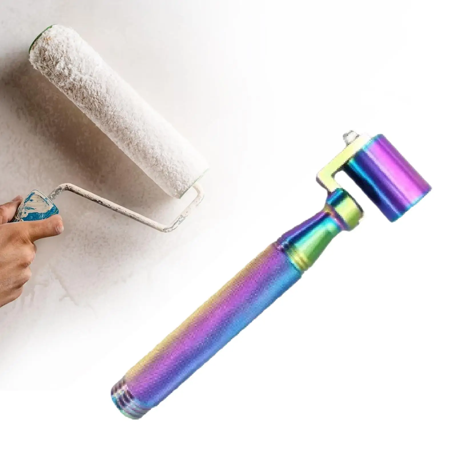 Seam Roller Wall Paper Construction Tool Seam Flat Roller Paint Tool DIY Flat Pressure Roller for Home Wallpaper Gaps