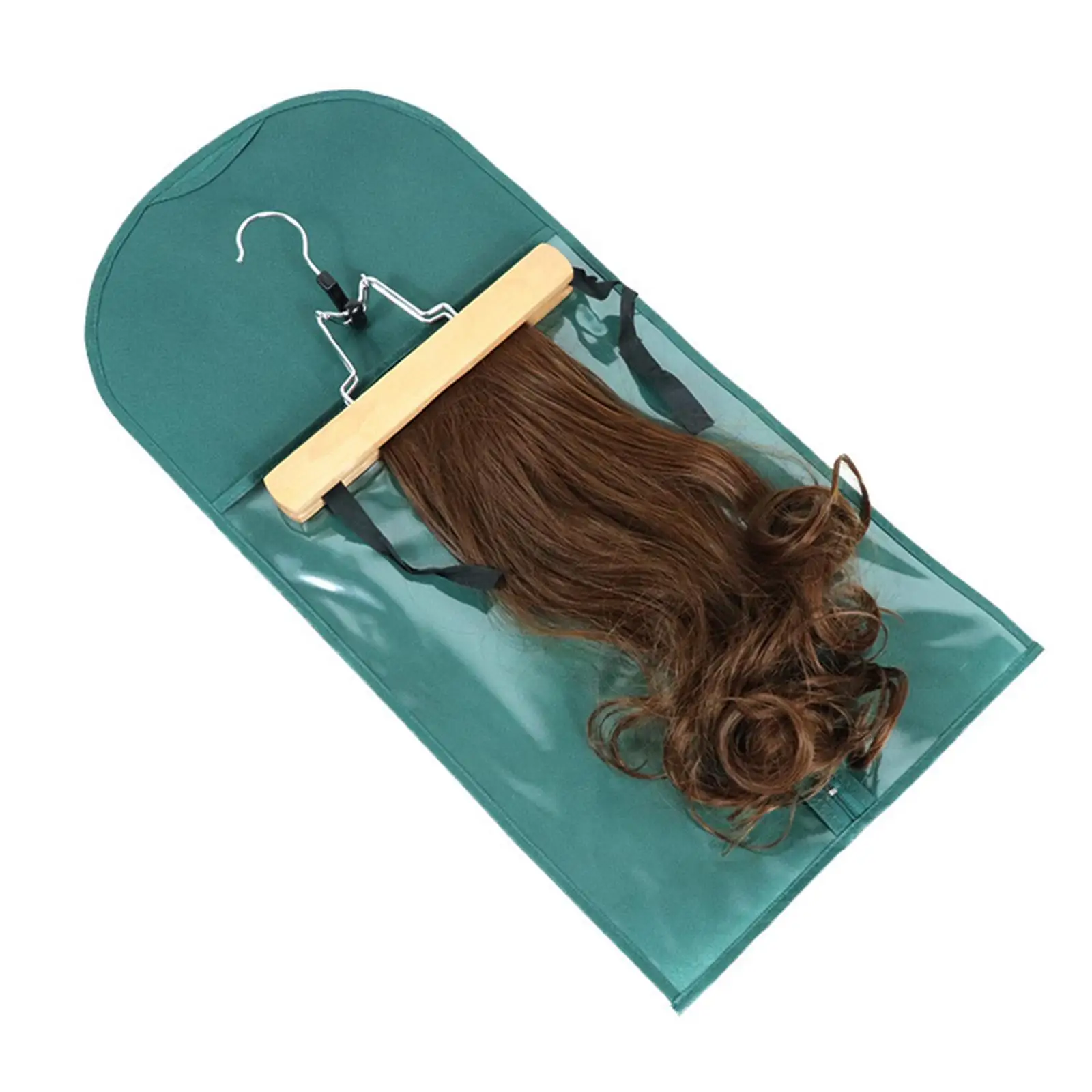 Wigs Extensions Portable Protect Dust Proof Hairpieces Pouch for Salon Women Ponytail