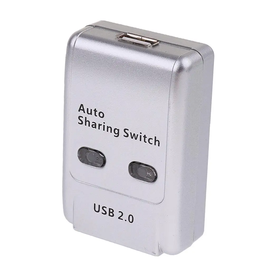 2 Ports Auto Printer Sharing Switch   High  Support Window 7