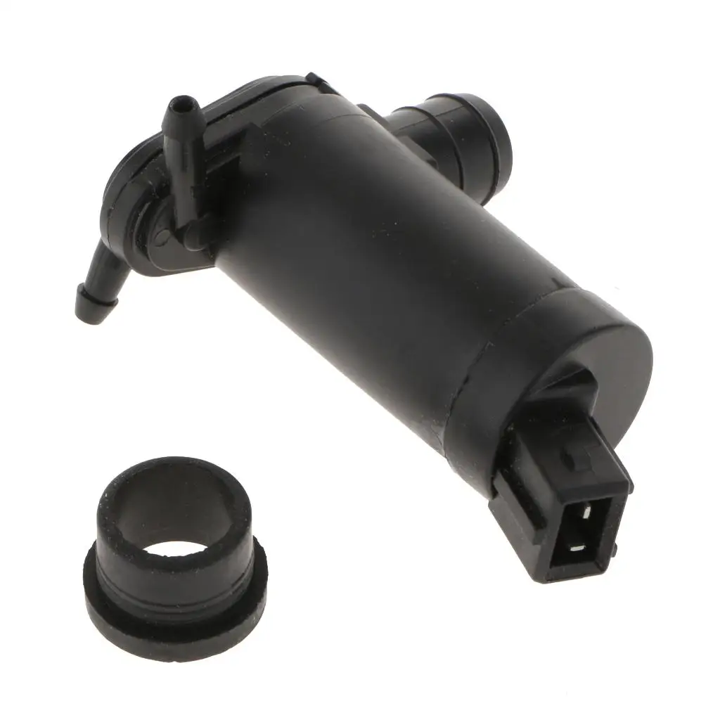 1PC Windshield Windscreen Outlet Washer Pump W/ Grommet For