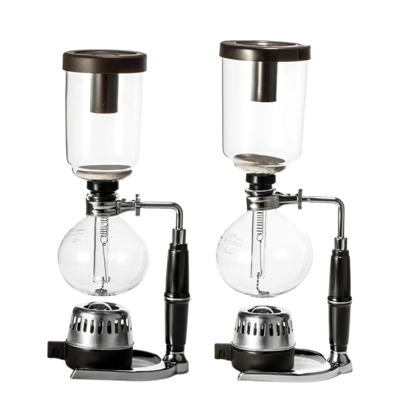 Siphon Coffee Maker 3/5 Cups Household Vacuum Coffee Makers Siphon Pot for Office Home Coffee Shop Kitchen Coffee Lovers Gift
