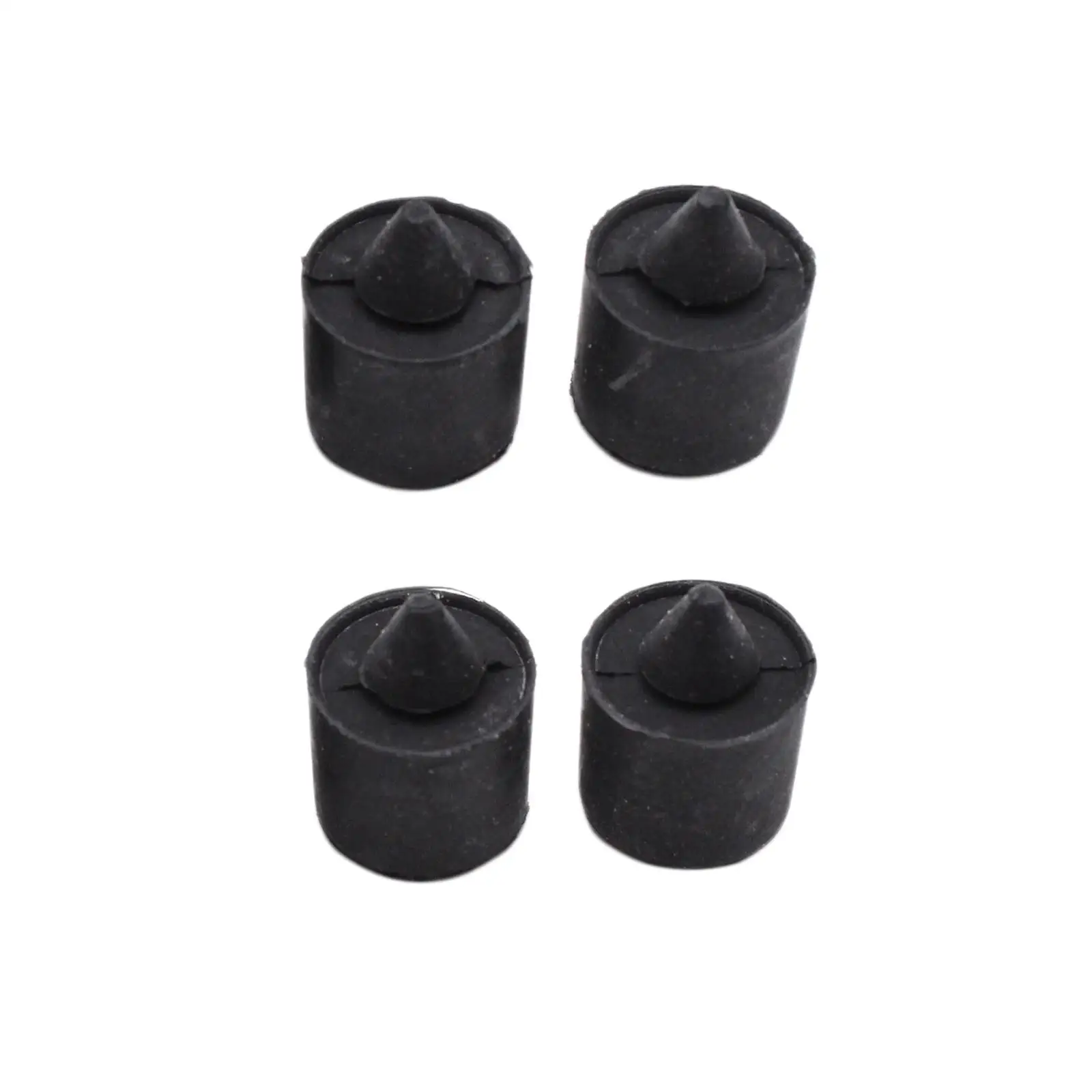 4 Pieces Auto 16.5mm Exterior Rubber Bumpers W705903S300 for Ford F-150