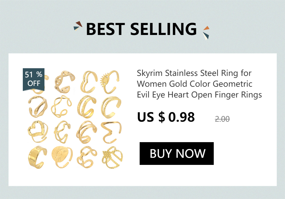 Skyrim New In Wheat Ears Leaf Ring Boho Stainless Steel Gold Color Open Women Rings 2026 Trendy Jewelry Valentine Gift Wholesale