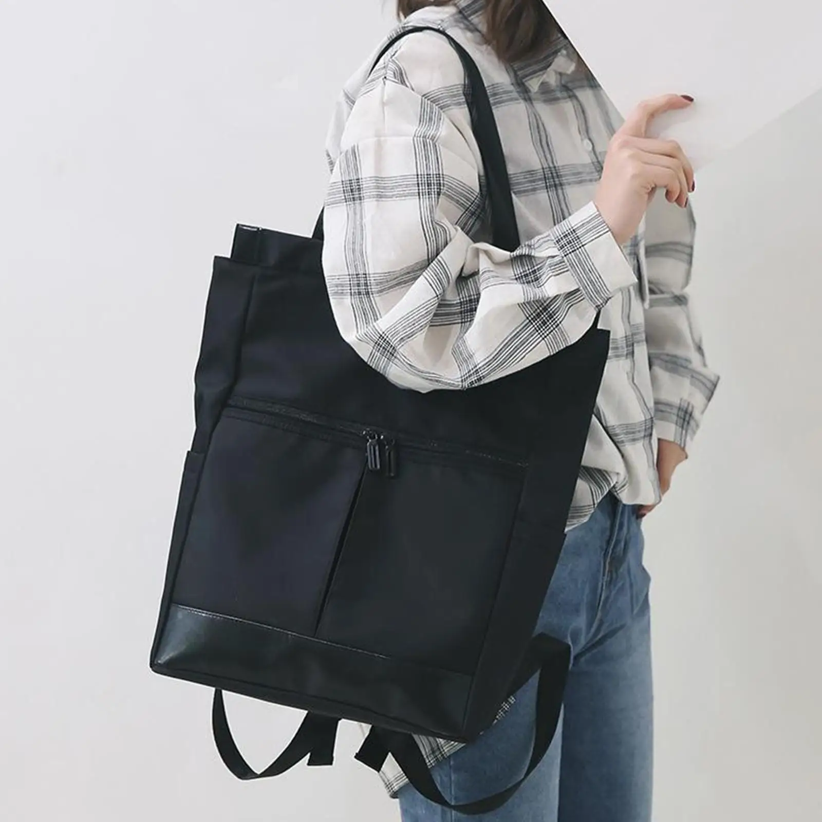 Women Daypack Backpack Business Casual Computer Bag Rucksack Large Capacity