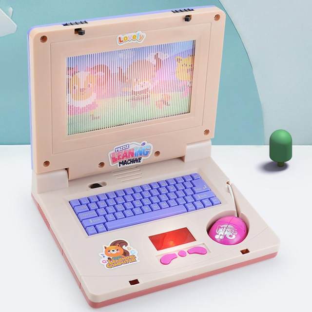 Apprendimento dell'inglese piccolo giocattolo per Laptop per bambini.  Computer per ragazzi e ragazze per Aphabet ABC. - AliExpress