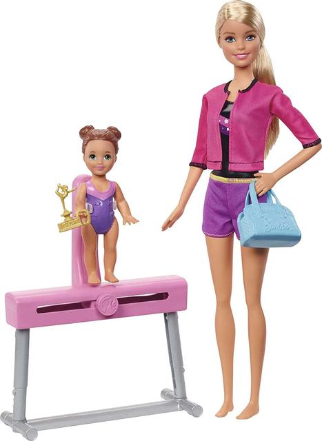 Original Barbie Gymnastics Balance Beam Barbie Doll for Girls Accessories  with Twirling Kid Toys for Children Sports Bjd Playset - AliExpress