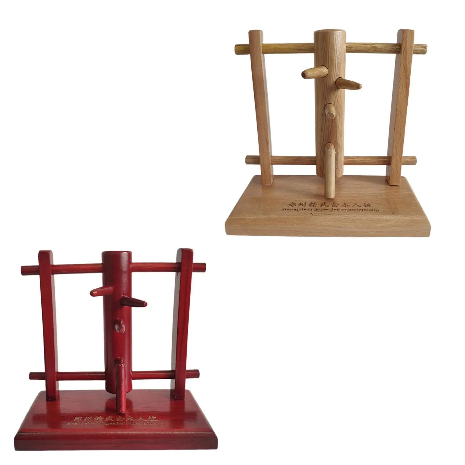 Wooden  Model Decor Display Figurine Wing Chun Hanging Collection Statue for Martial Arts School Living Room Shelves Car