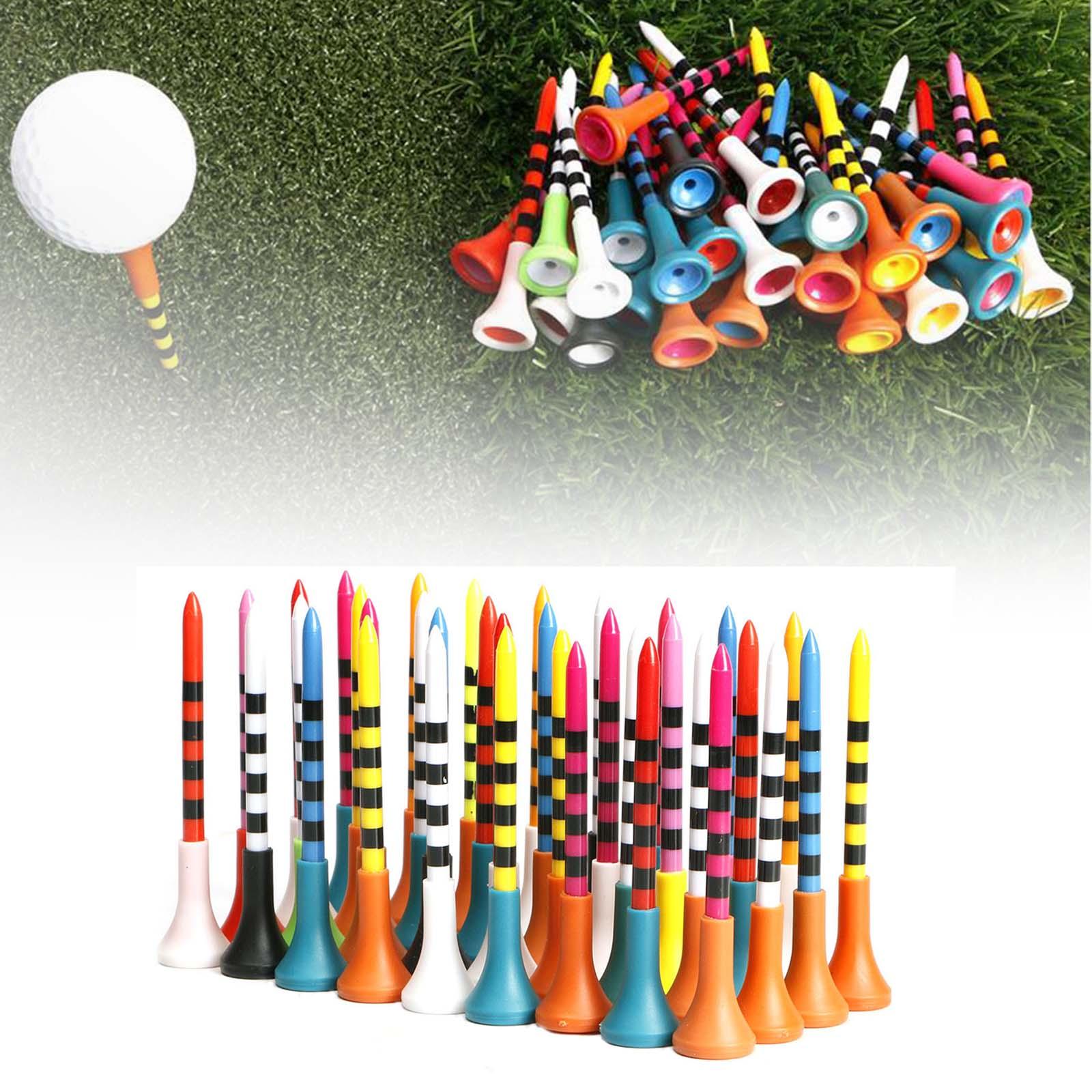 Rubber Golf Tees Unbreakable Professional Reusable for Practice Training Durable Outdoor Supplies Sports Accessories