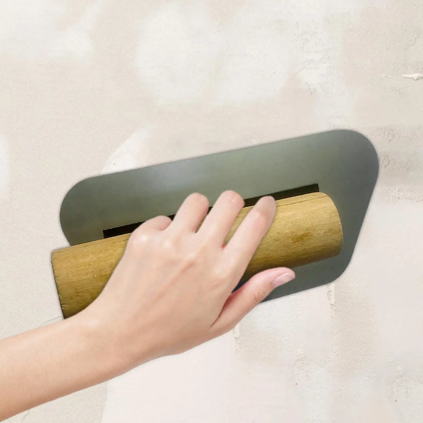 Plastering Trowel Portable 8.5cmx18cm Skimming Trowel for Painter Plastering Tile Flooring Bricklayer Grouting Float
